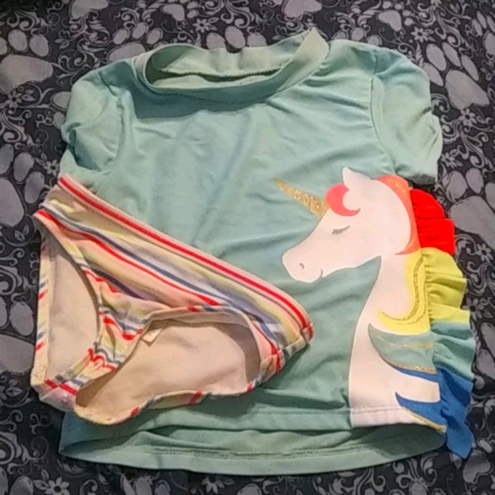 🎃 4T Unicorn Tankini